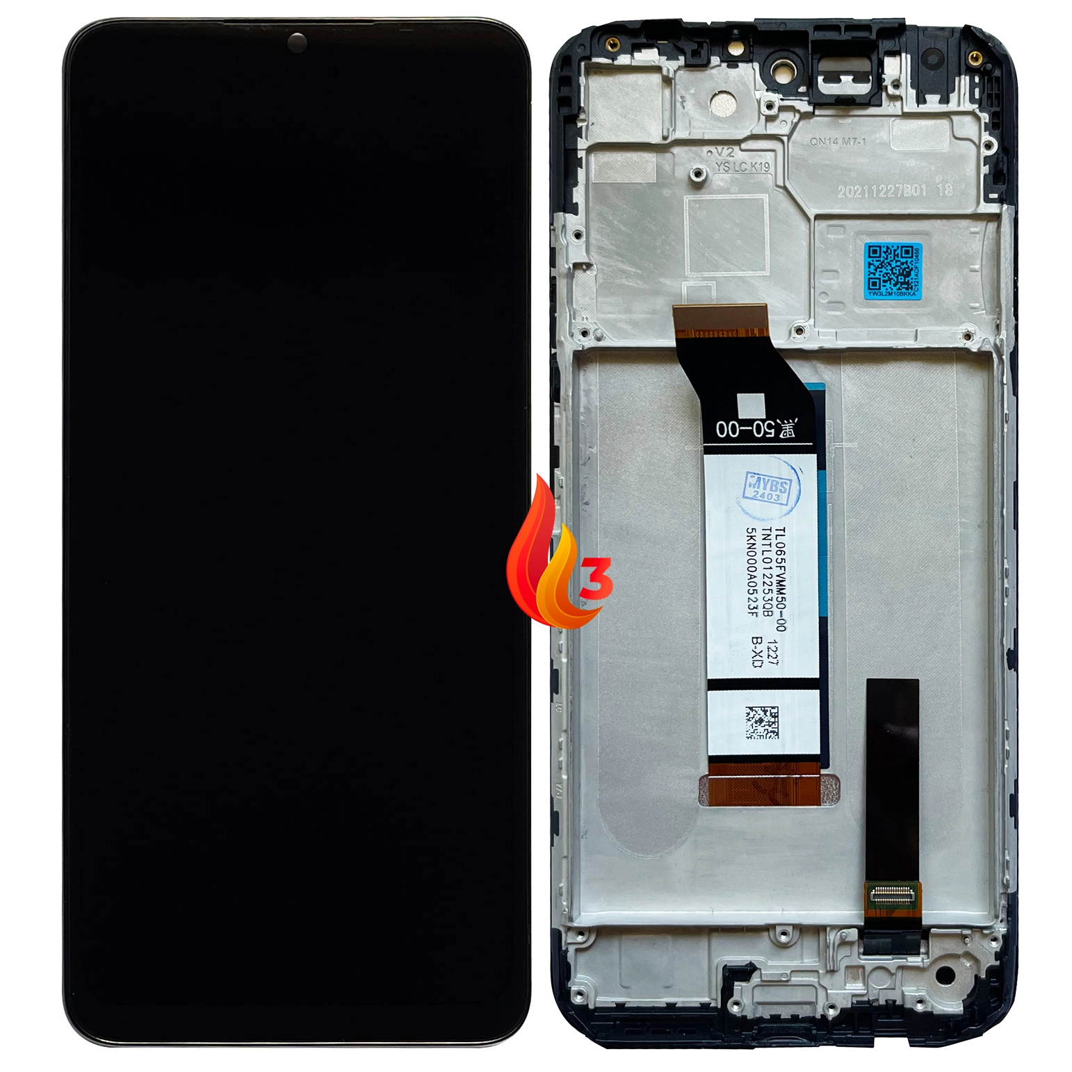Display telefoane - Display Xiaomi Redmi Note 10 5G cu rama