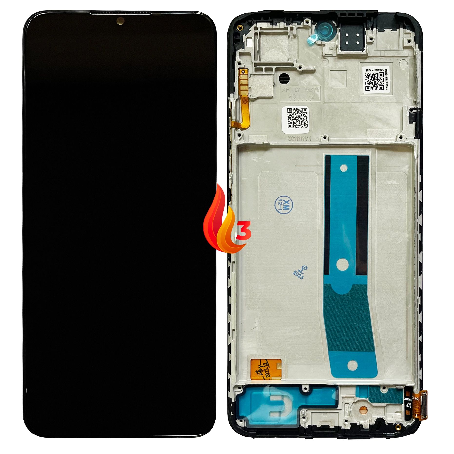 Piese Service Gsm - Display Xiaomi Redmi Note 11 / Note 11s / Note 12s / Poco M4 Pro 4G cu rama