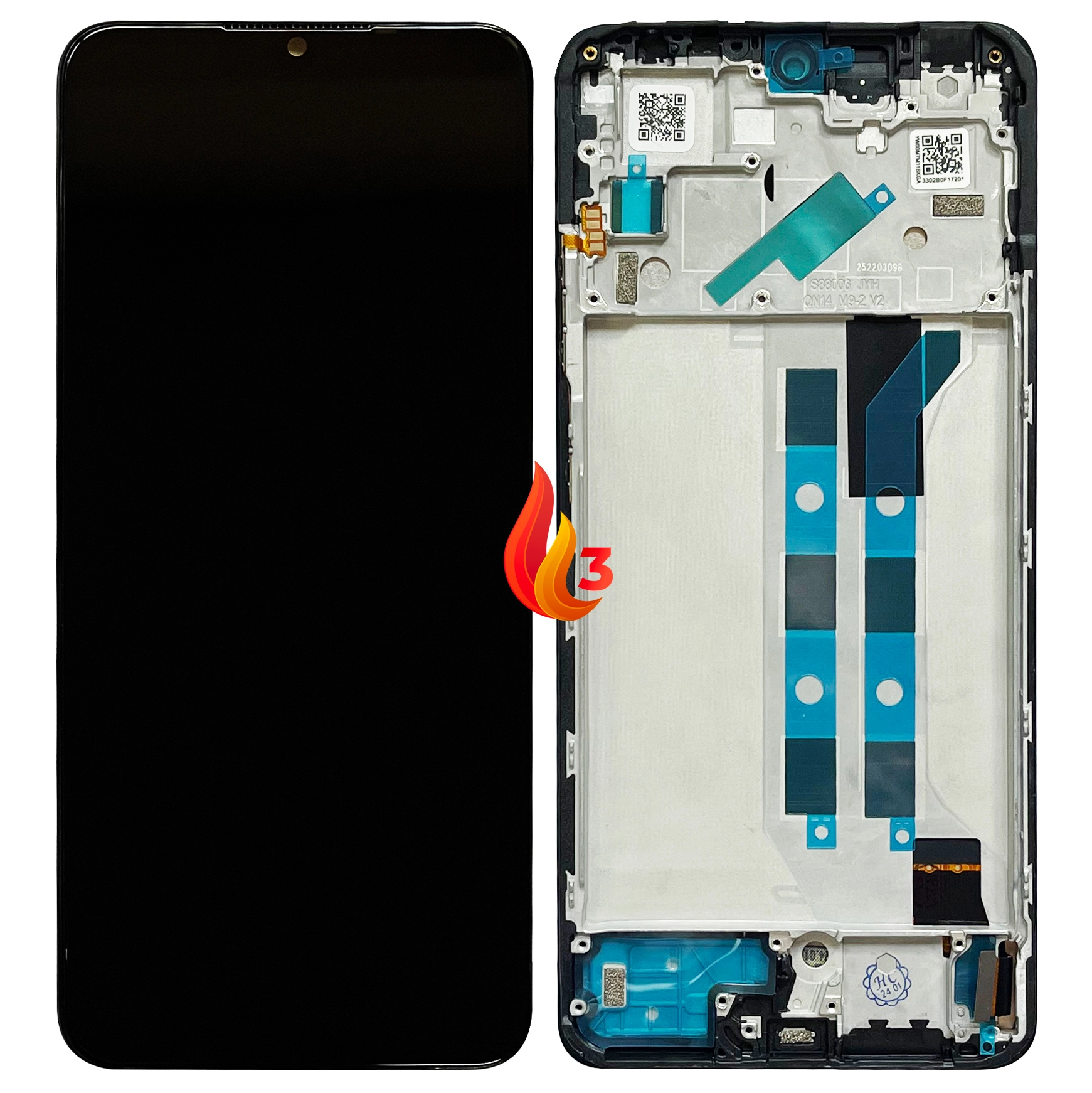 Display telefoane - Display Xiaomi Redmi Note 11 Pro / Note 11 Pro 5G OLED cu rama