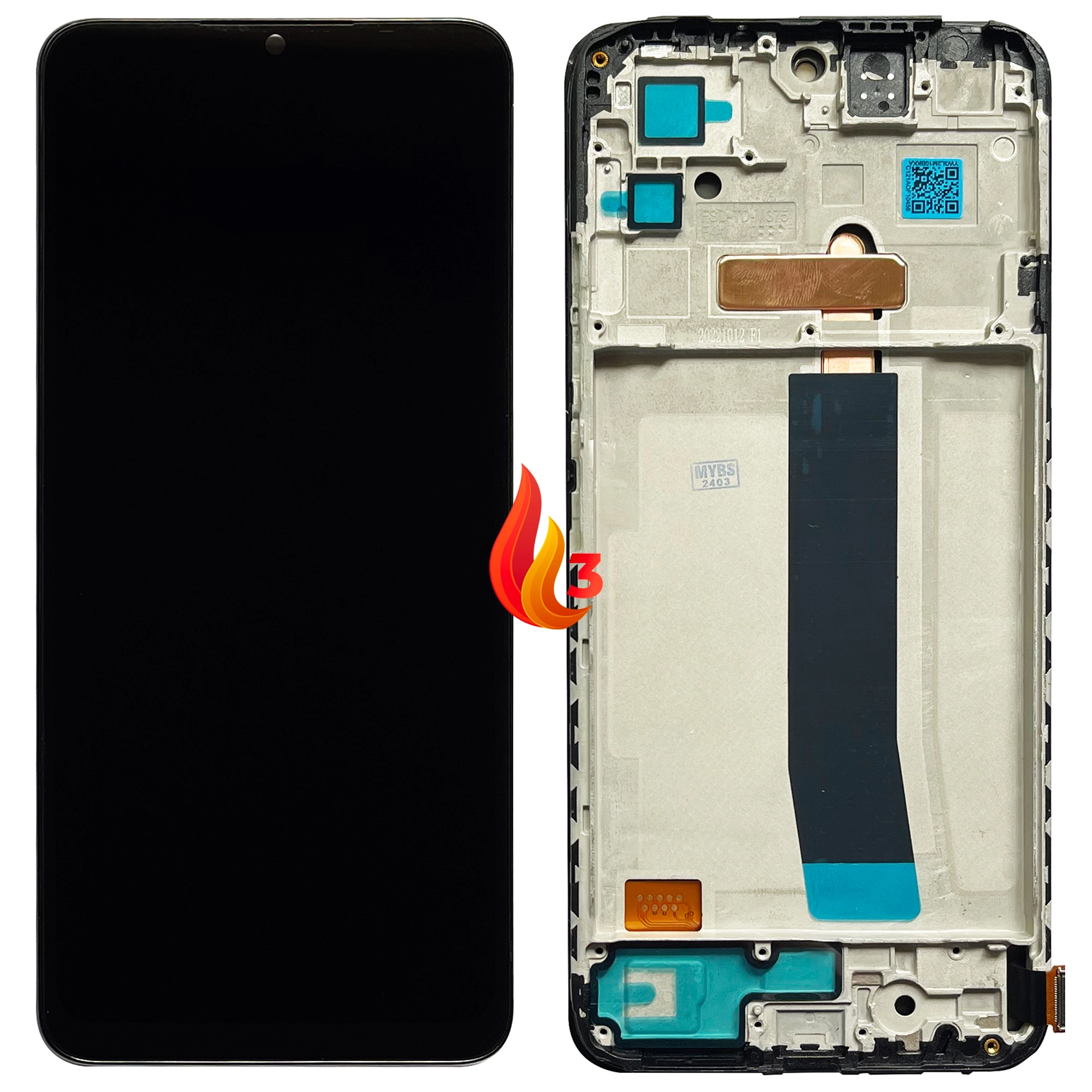 Display telefoane - Display Xiaomi Redmi Note 11 / Note 11s / Note 12s OLED cu rama
