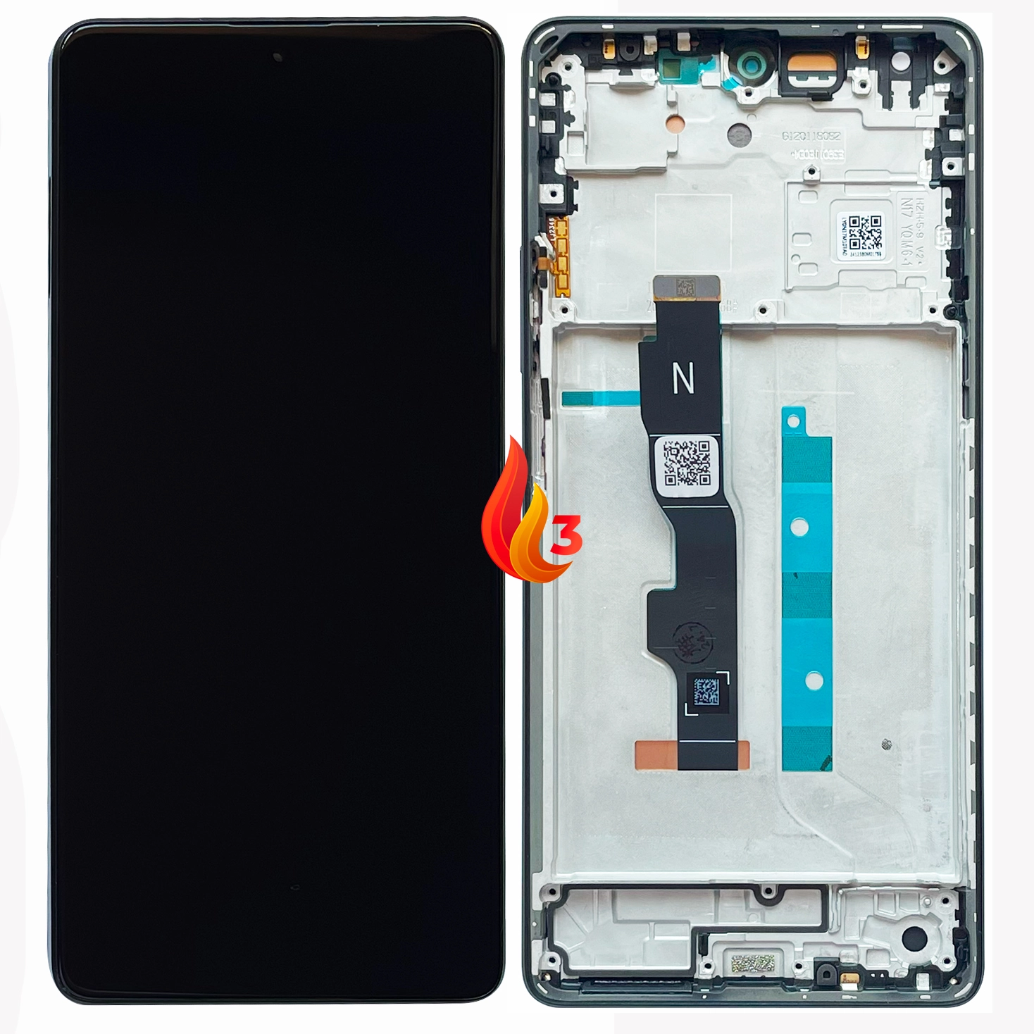 Display telefoane - Display Xiaomi Redmi Note 13 5G OLED cu rama