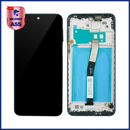 Display telefoane - Display Xiaomi Redmi Note 9s cu rama, OEM