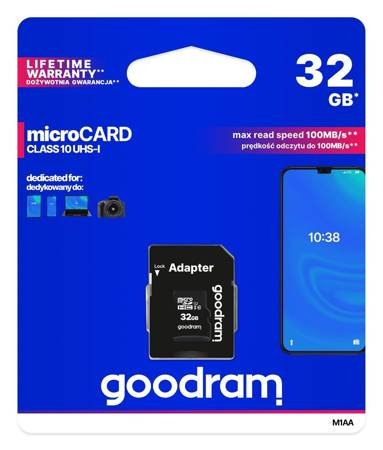 Card de memorie Goodram microSD 32GB (M1AA-0160R12) [0]