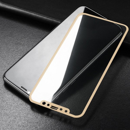 Sticla 9D - Folie sticla 9D Huawei P20 Lite - Gold