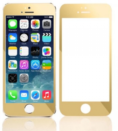 Sticla 9D - Folie sticla 9D Iphone 7/8 -Gold