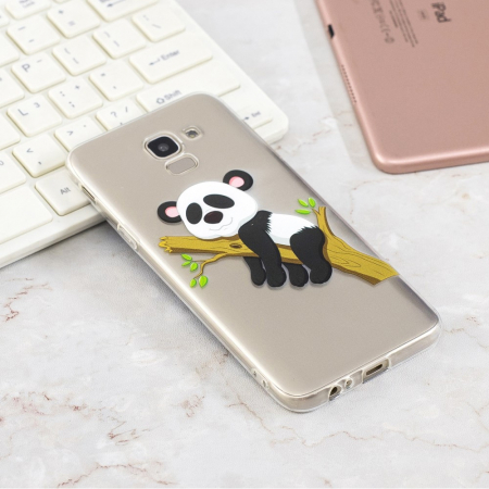 Husa Samsung J6 2018 silicon slim Panda [1]
