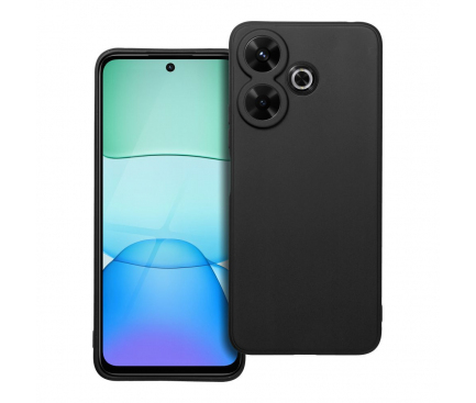 A53 5G - Husa silicon slim mat Xiaomi Redmi 13C, Negru