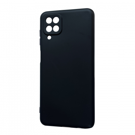Huse telefoane Samsung - Husa silicon slim mat protectie camera Samsung A53 5G, Negru