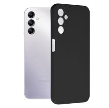 A22 4G - Husa silicon slim mat Samsung A24 4G, Negru