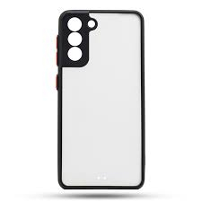A22 4G - Husa silicon milky Samsung S21 Plus, Negru