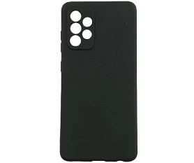 A22 4G - Husa silicon slim mat Samsung A72 4G, Negru