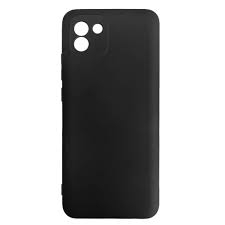 A22 4G - Husa silicon slim mat Samsung A03, Negru
