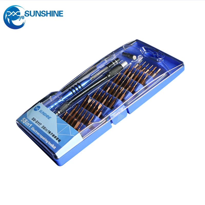 Unelte service Telefoane - Kit surubelnite 58 in 1 SS-5117