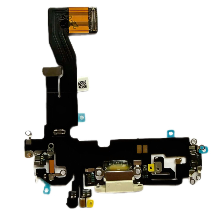 Piese Service Gsm - Placa cu conector incarcare Iphone 12 pro, Alb