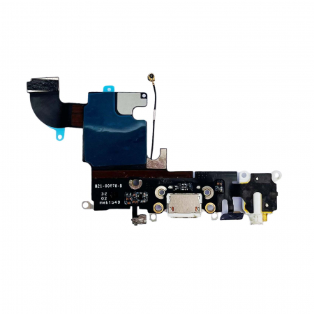 Placa cu conector de incarcare - Placa cu conector incarcare Iphone 6s, Alb
