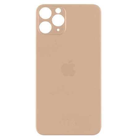 Spate telefon, capac baterie - Spate telefon: Capac baterie Iphone 11 Pro Max , Gold