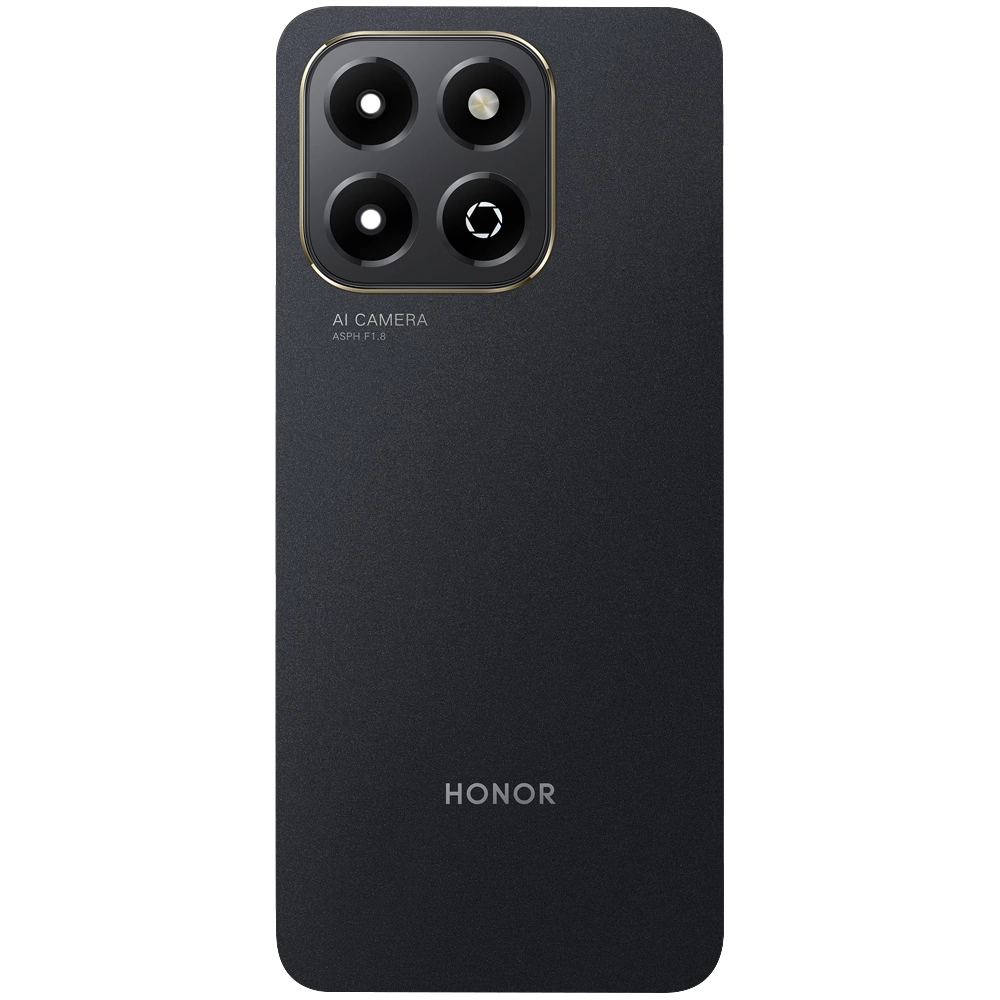 Spate telefon, capac baterie - Spate telefon: Capac baterie Honor X6B 4G, Negru