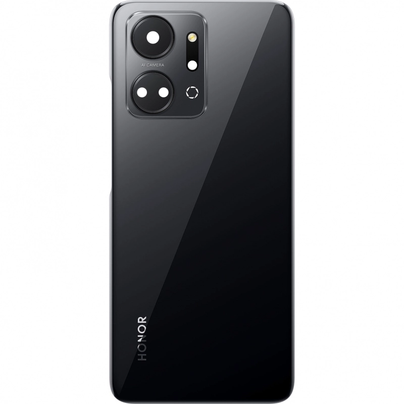 Spate telefon, capac baterie - Spate telefon: Capac baterie Honor X7A 4G, Negru