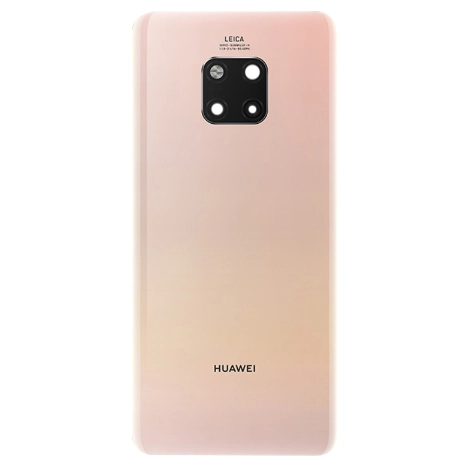 Spate telefon, capac baterie - Spate telefon: Capac baterie Huawei Mate 20 Pro, Pink Gold