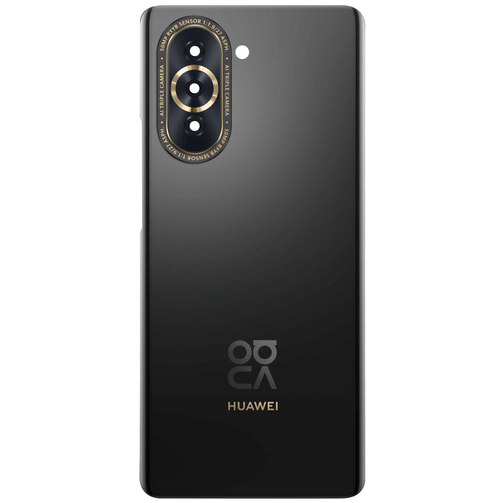 Spate telefon, capac baterie - Spate telefon: Capac baterie Huawei Nova 10, Negru