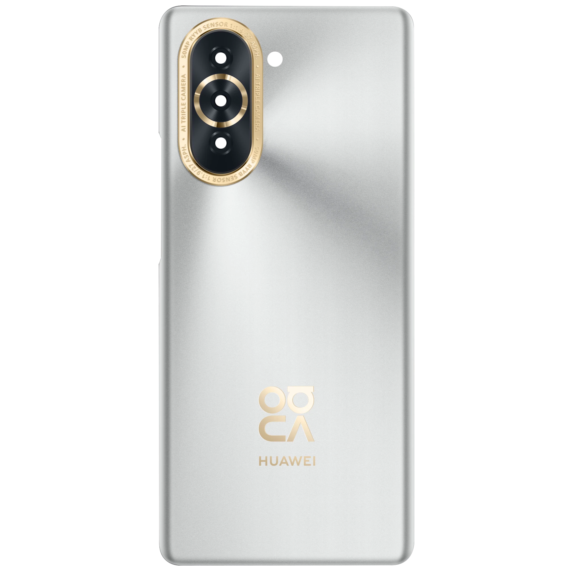 Spate telefon, capac baterie - Spate telefon: Capac baterie Huawei Nova 10, Silver