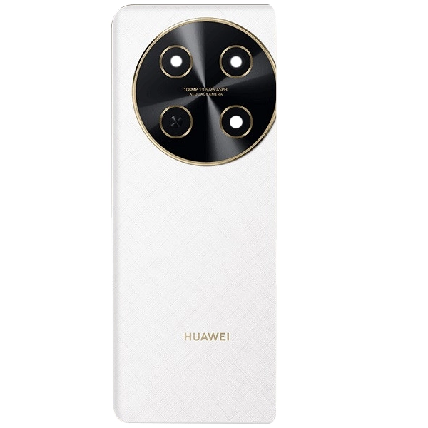 Spate telefon, capac baterie - Spate telefon: Capac baterie Huawei Nova 12i, Alb