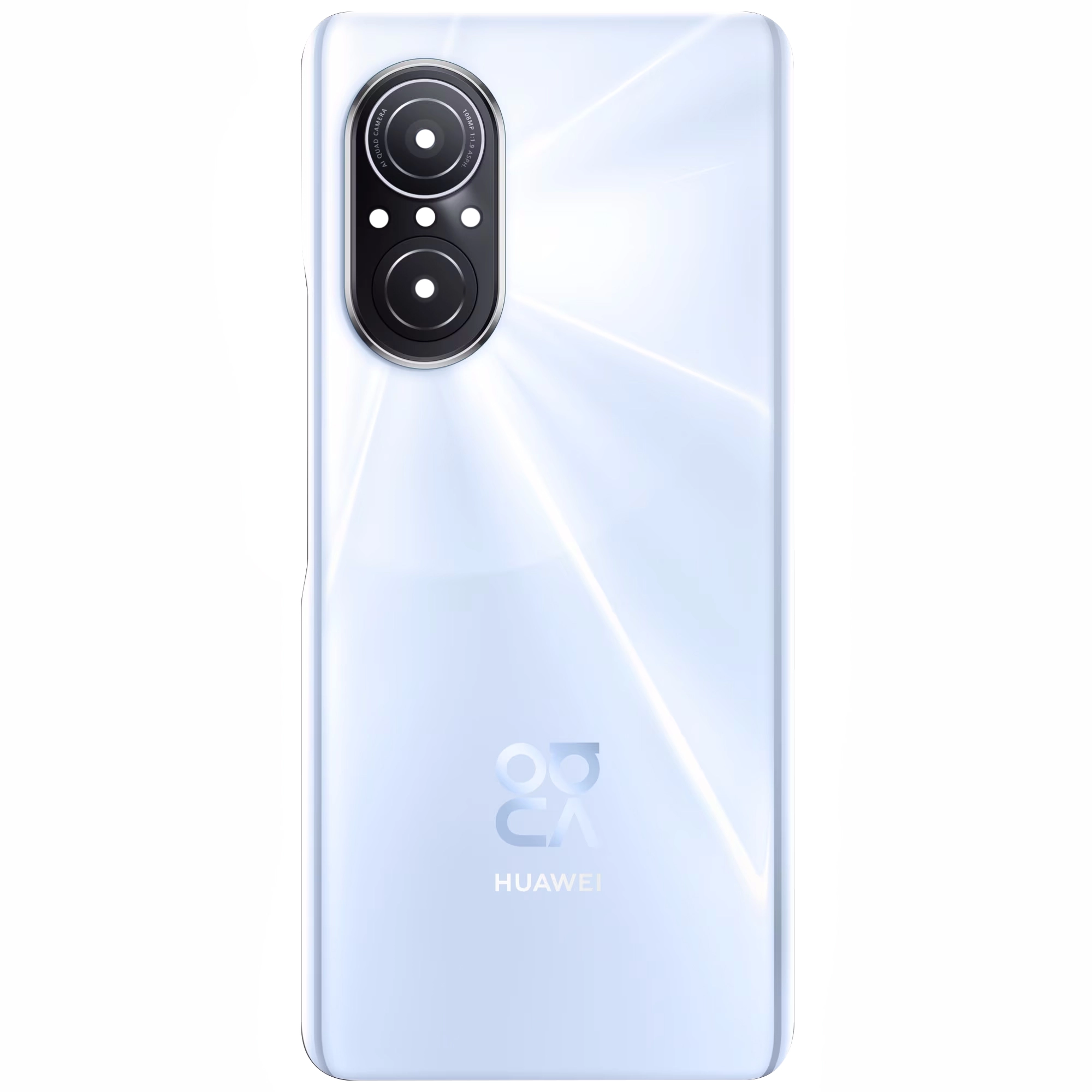 Spate telefon, capac baterie - Spate telefon: Capac baterie Huawei Nova 9 se, Alb