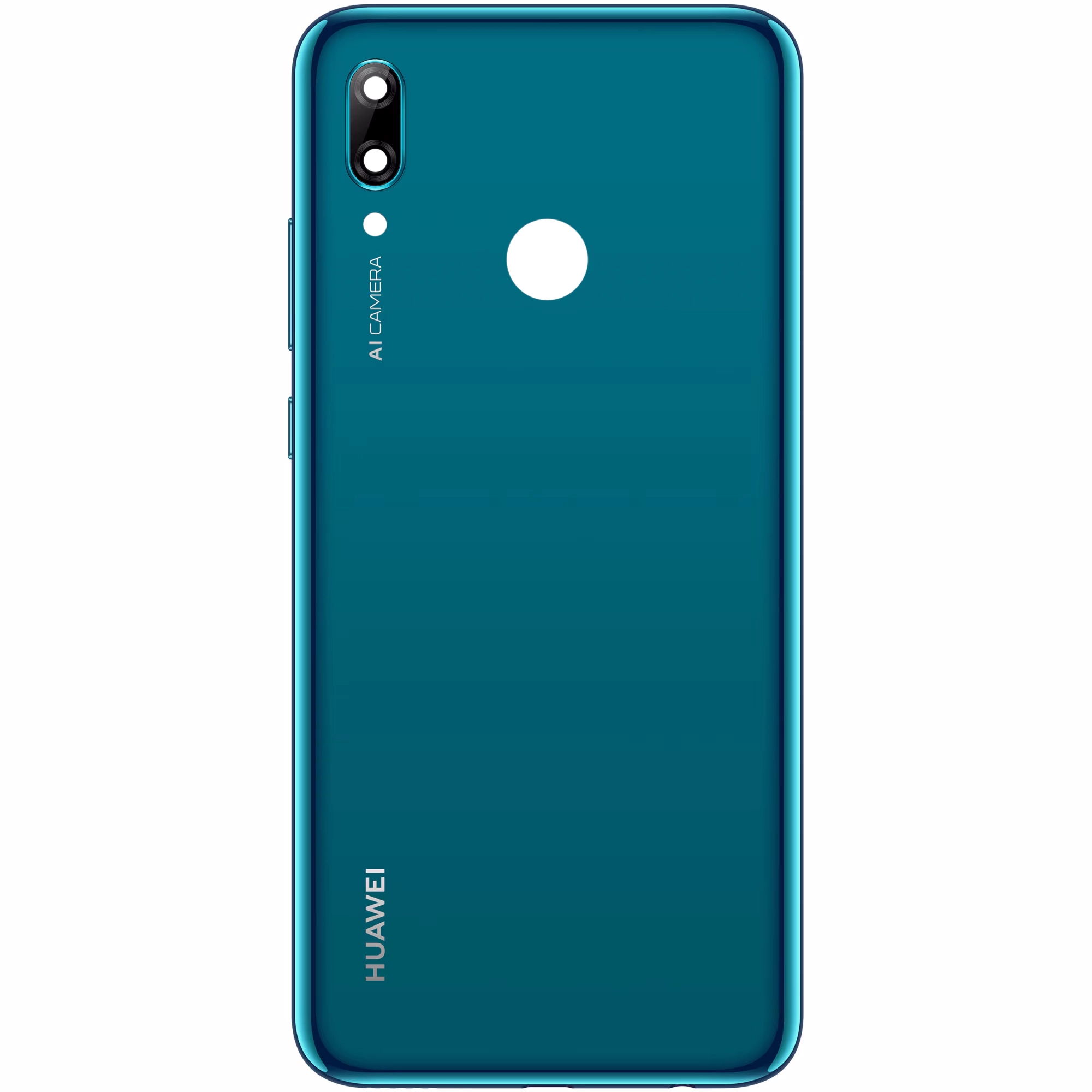 Spate telefon, capac baterie - Spate telefon: Capac baterie Huawei P smart 2019, Albastru Sapphire