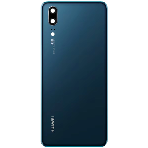 Spate telefon, capac baterie - Spate telefon: Capac baterie Huawei P20, Albastru
