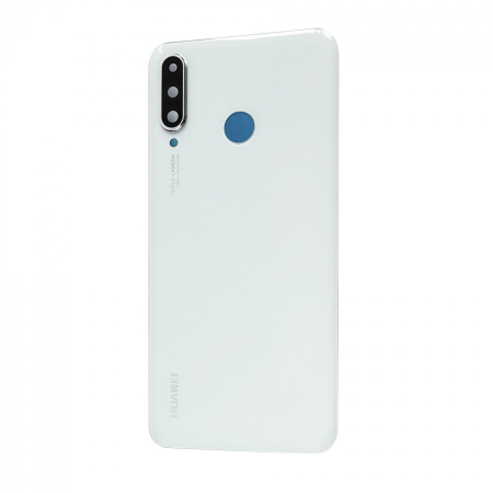 Spate telefon, capac baterie - Spate telefon: Capac baterie Huawei P30 lite 24 mp, Alb