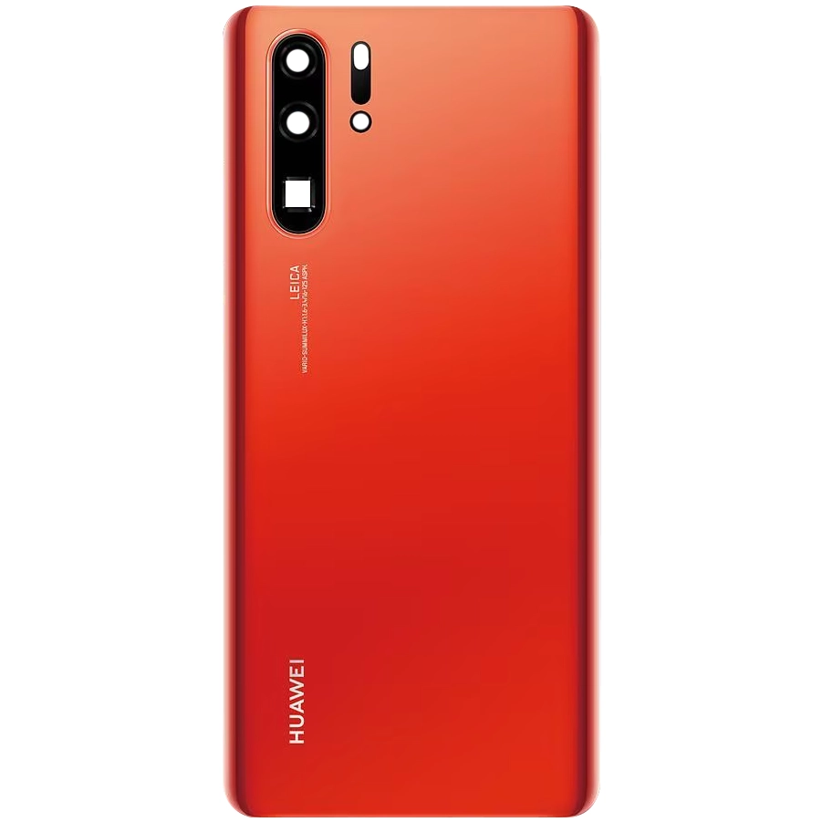 Spate telefon, capac baterie - Spate telefon: Capac baterie Huawei P30 pro, Portocaliu