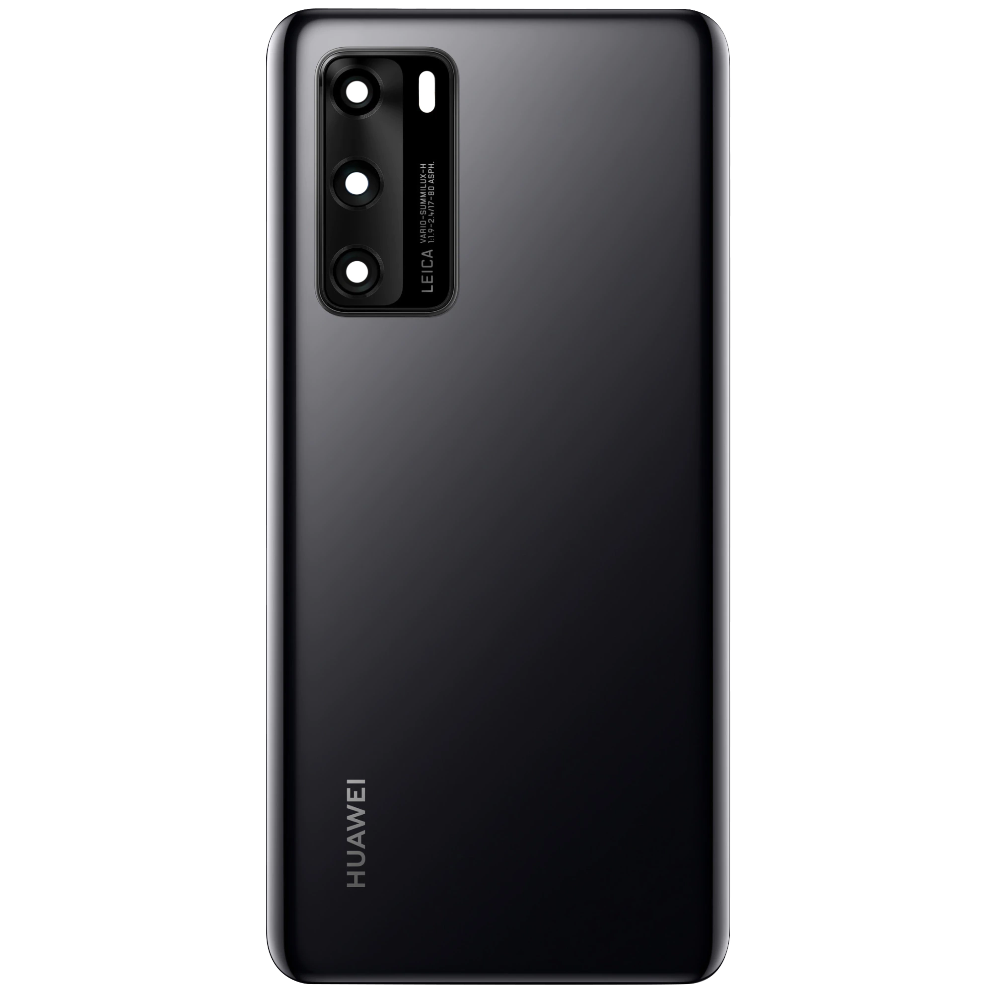 Spate telefon, capac baterie - Spate telefon: Capac baterie Huawei P40, Negru