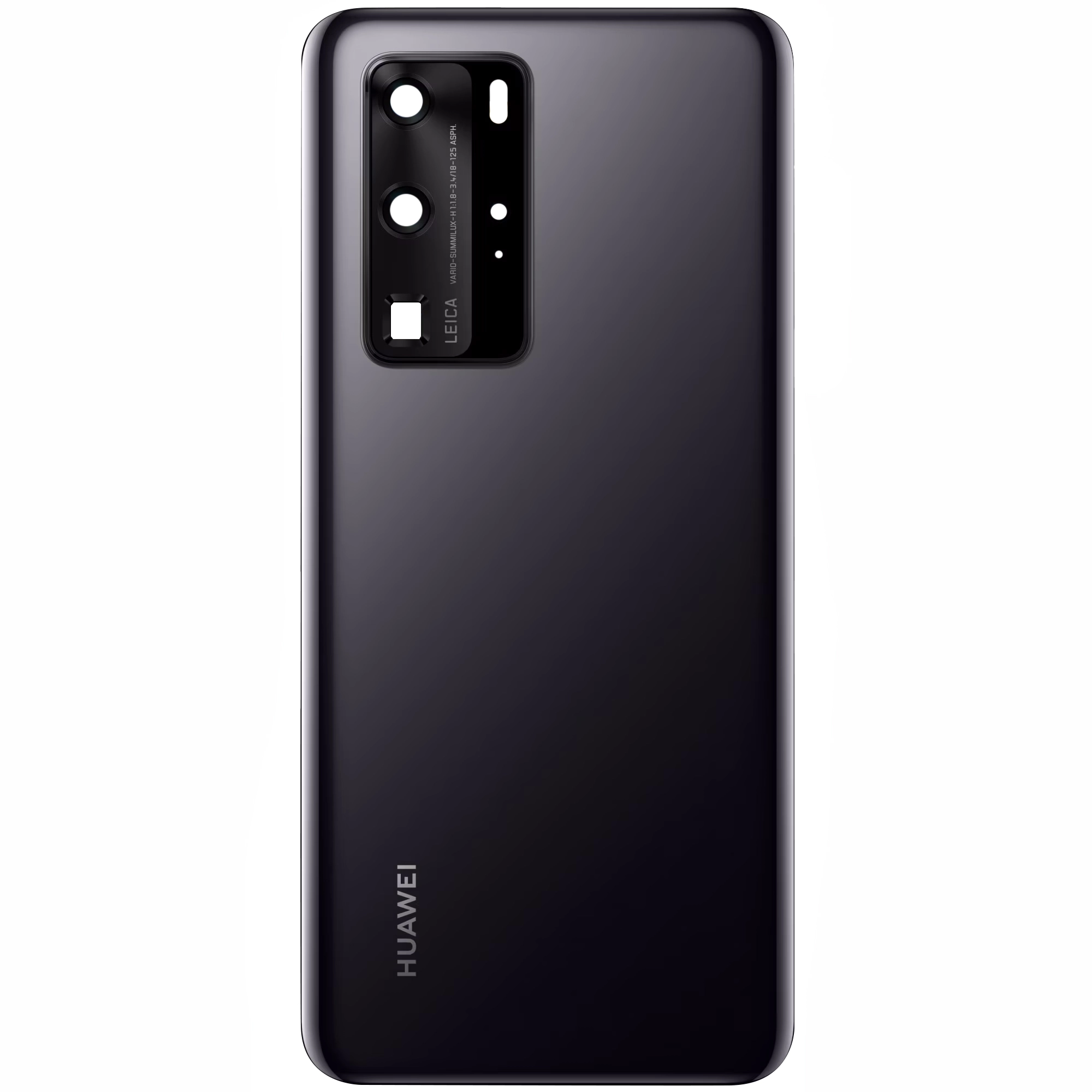 Spate telefon, capac baterie - Spate telefon: Capac baterie Huawei P40 pro, Negru