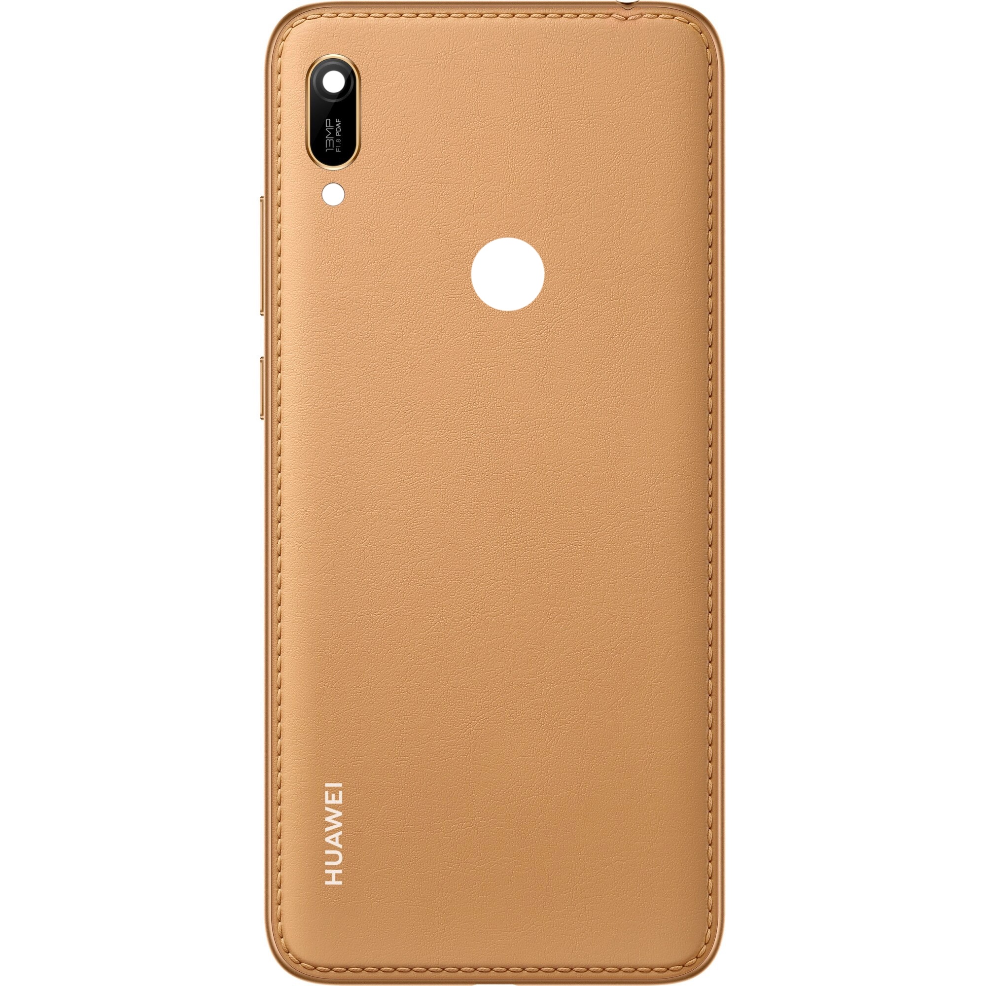 Spate telefon, capac baterie - Spate telefon: Capac baterie Huawei Y6 2019, Maro