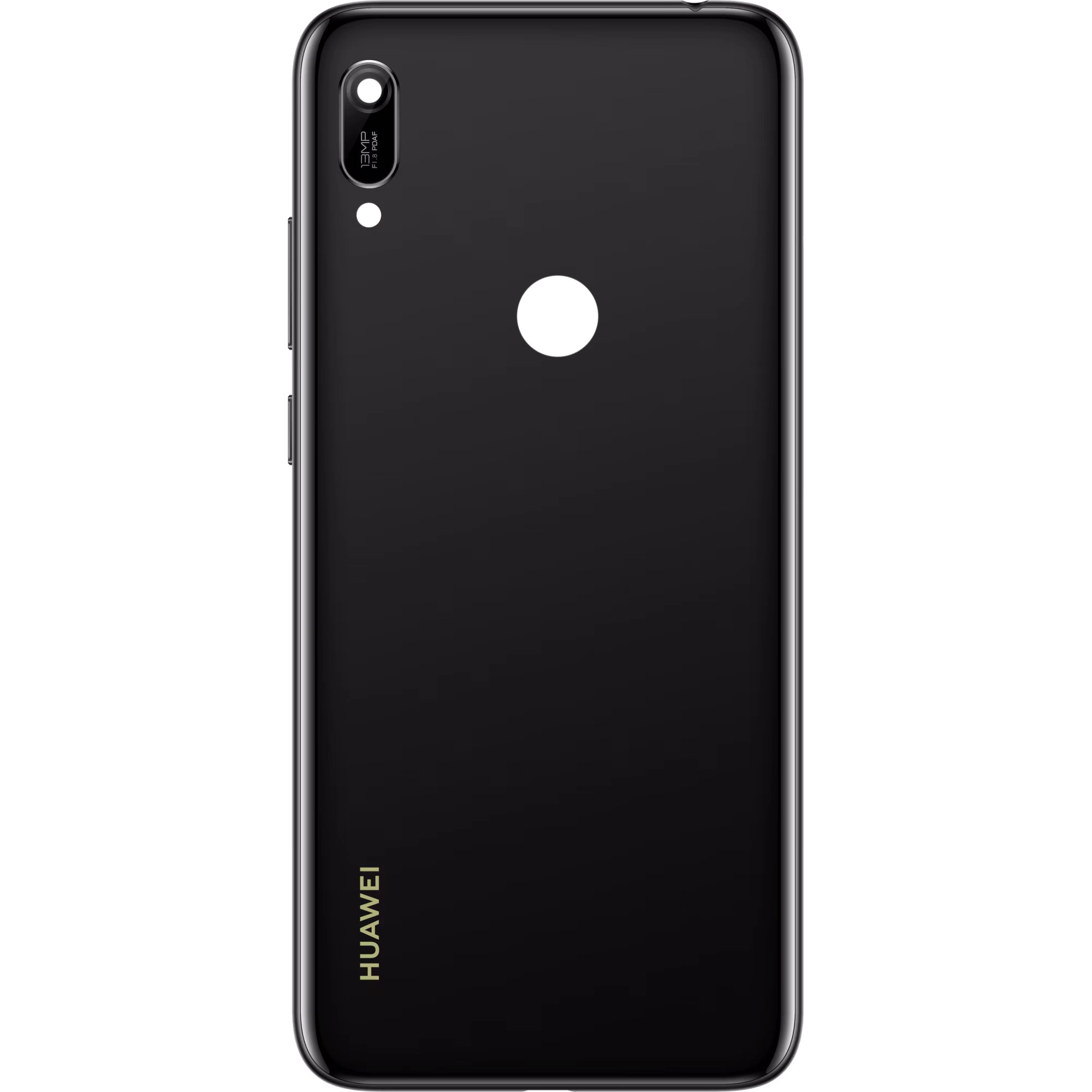Spate telefon, capac baterie - Capac baterie Huawei Y6 2019, Negru