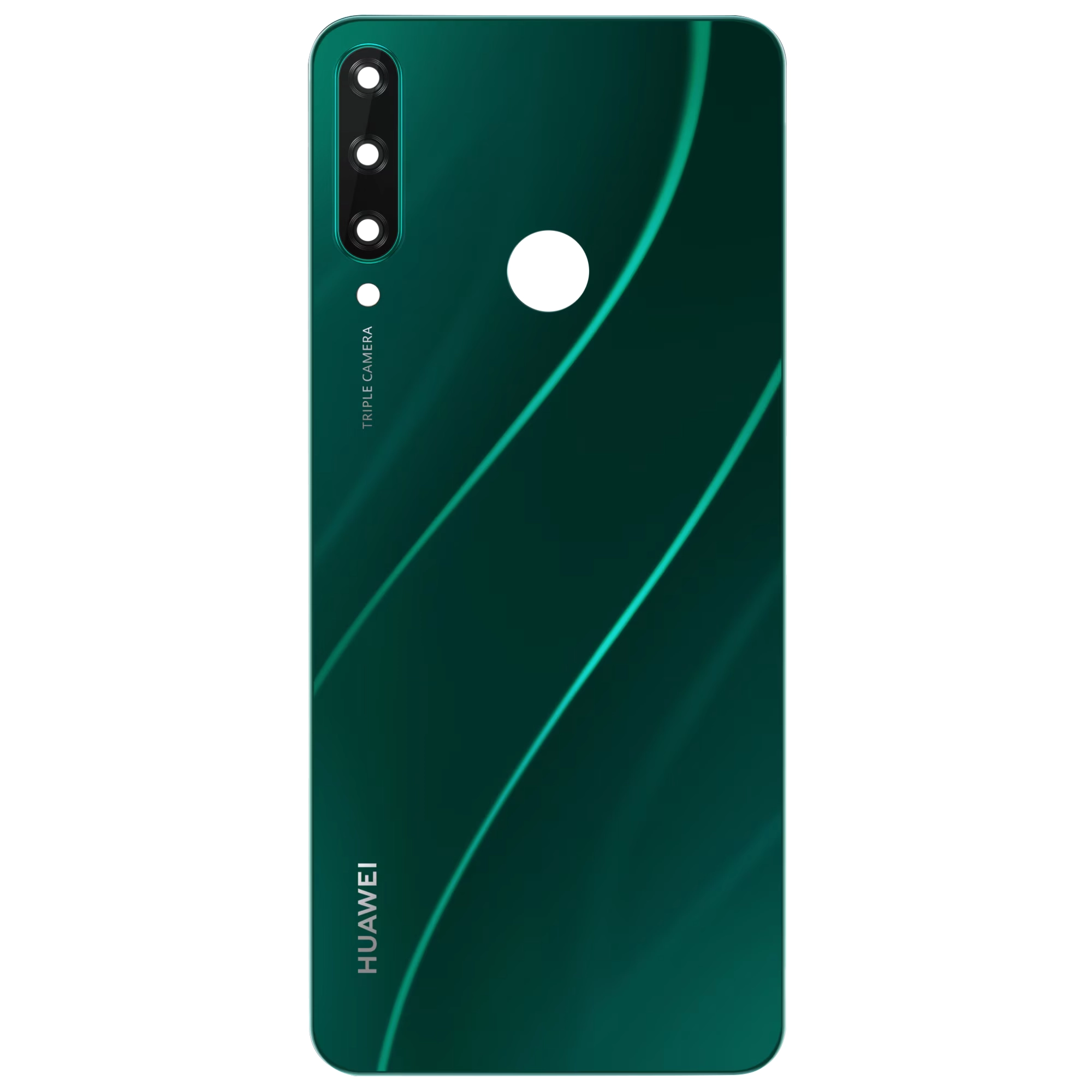 Spate telefon, capac baterie - Spate telefon: Capac baterie Huawei Y6p, Verde