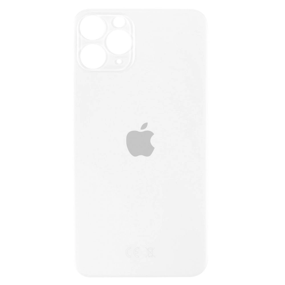 Spate telefon, capac baterie - Spate telefon: Capac baterie Iphone 11 Pro Max , Alb