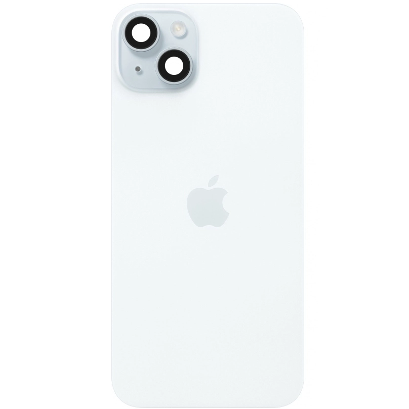 Piese Service Gsm - Spate telefon: Capac baterie Iphone 15 cu Lentile si Magnet, Albastru