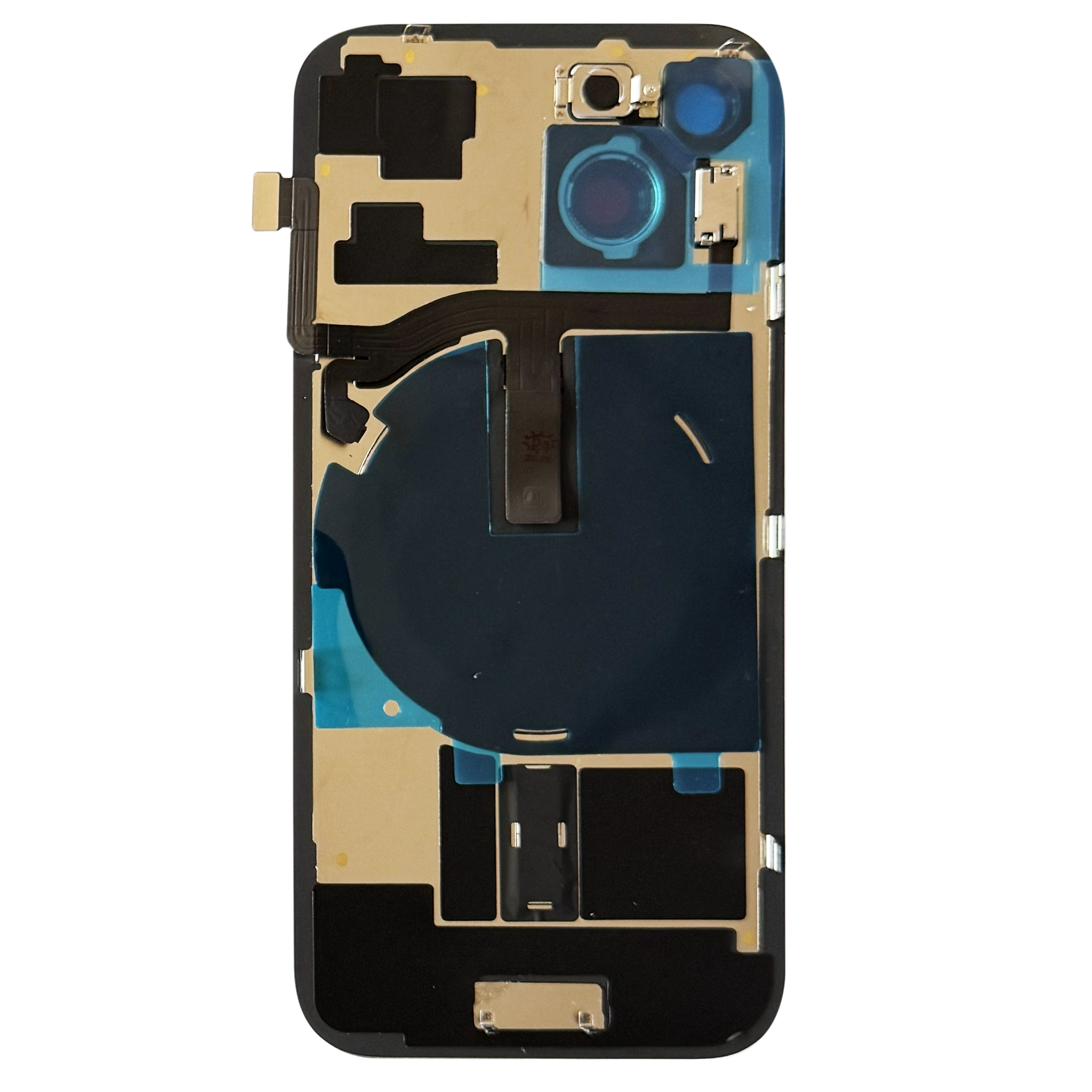 Capac baterie iPhone cu lentile magnet NFC incarcare wireless si suruburi [1]