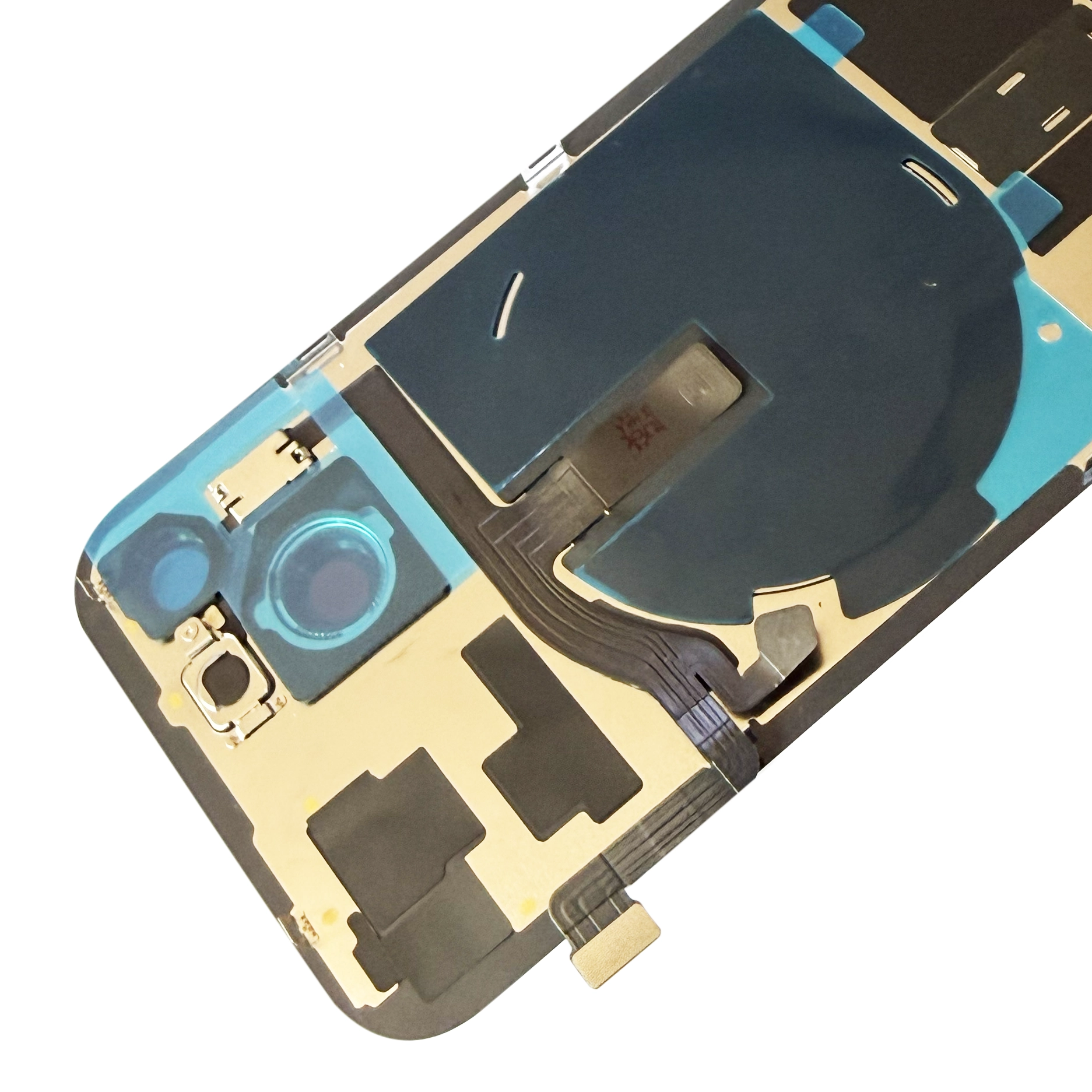 Capac baterie iPhone cu lentile magnet NFC incarcare wireless si suruburi [2]