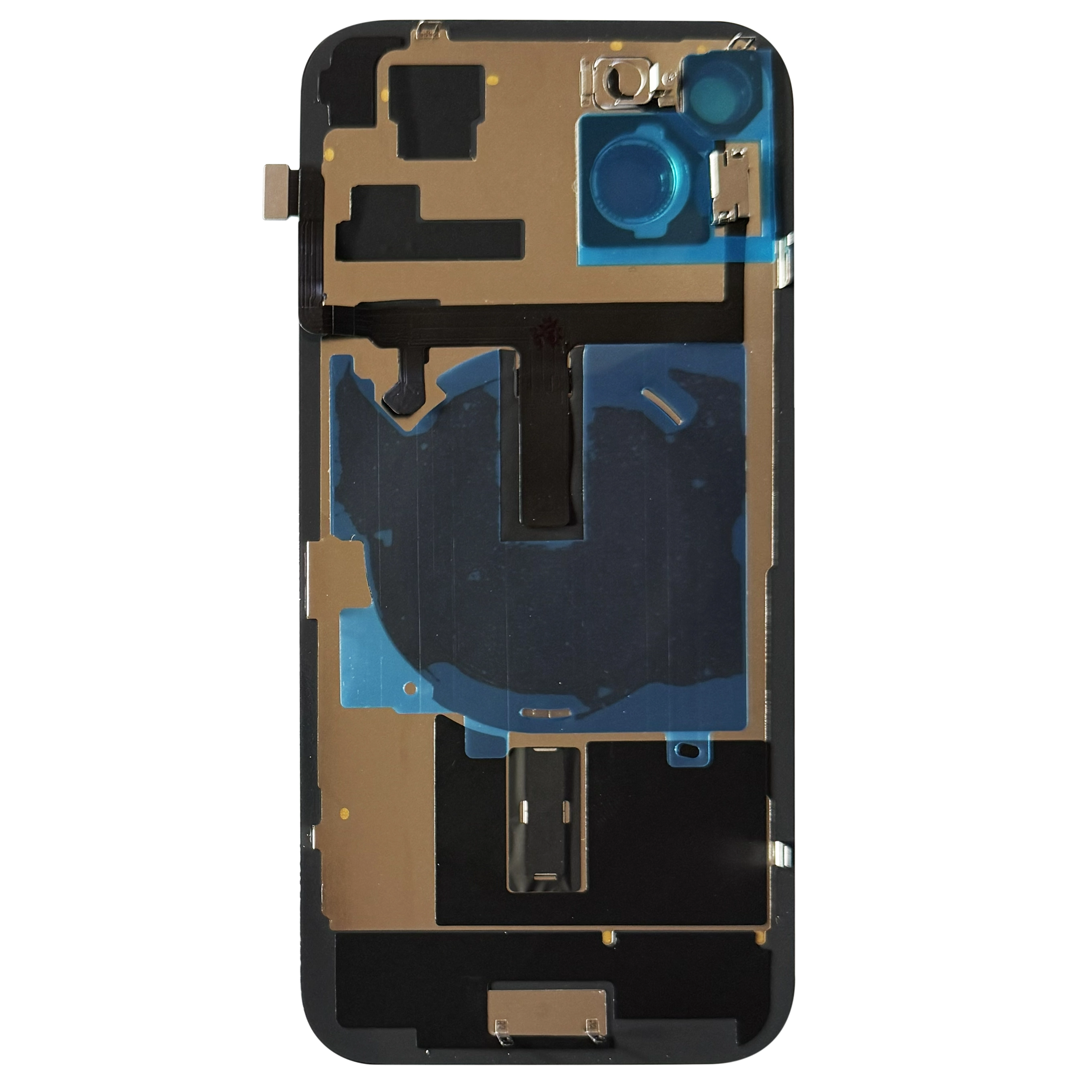 Capac baterie iPhone cu lentile magnet NFC incarcare wireless si suruburi [1]
