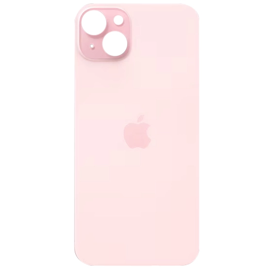 Spate telefon, capac baterie - Spate telefon: Capac baterie Iphone 15 Plus, Roz