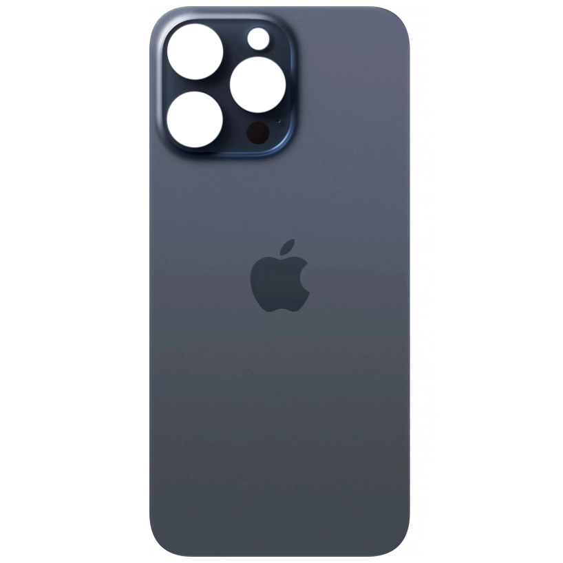Spate telefon, capac baterie - Spate telefon: Capac baterie Iphone 15 Pro Max, Albastru