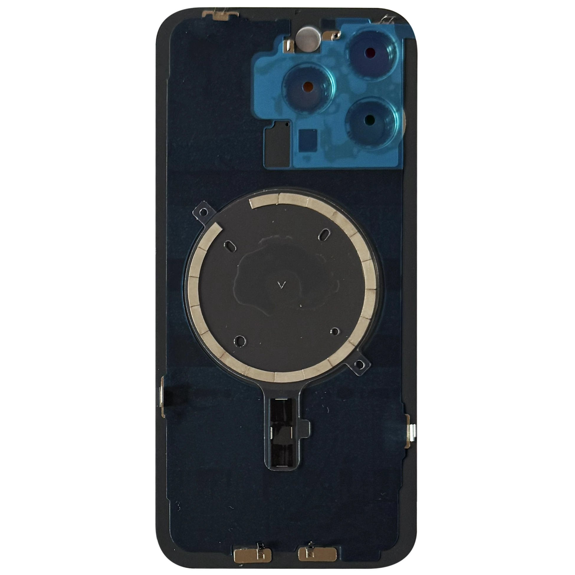Spate telefon: Capac baterie Iphone 15 Pro Max cu Lentile si Magnet, Natural [1]