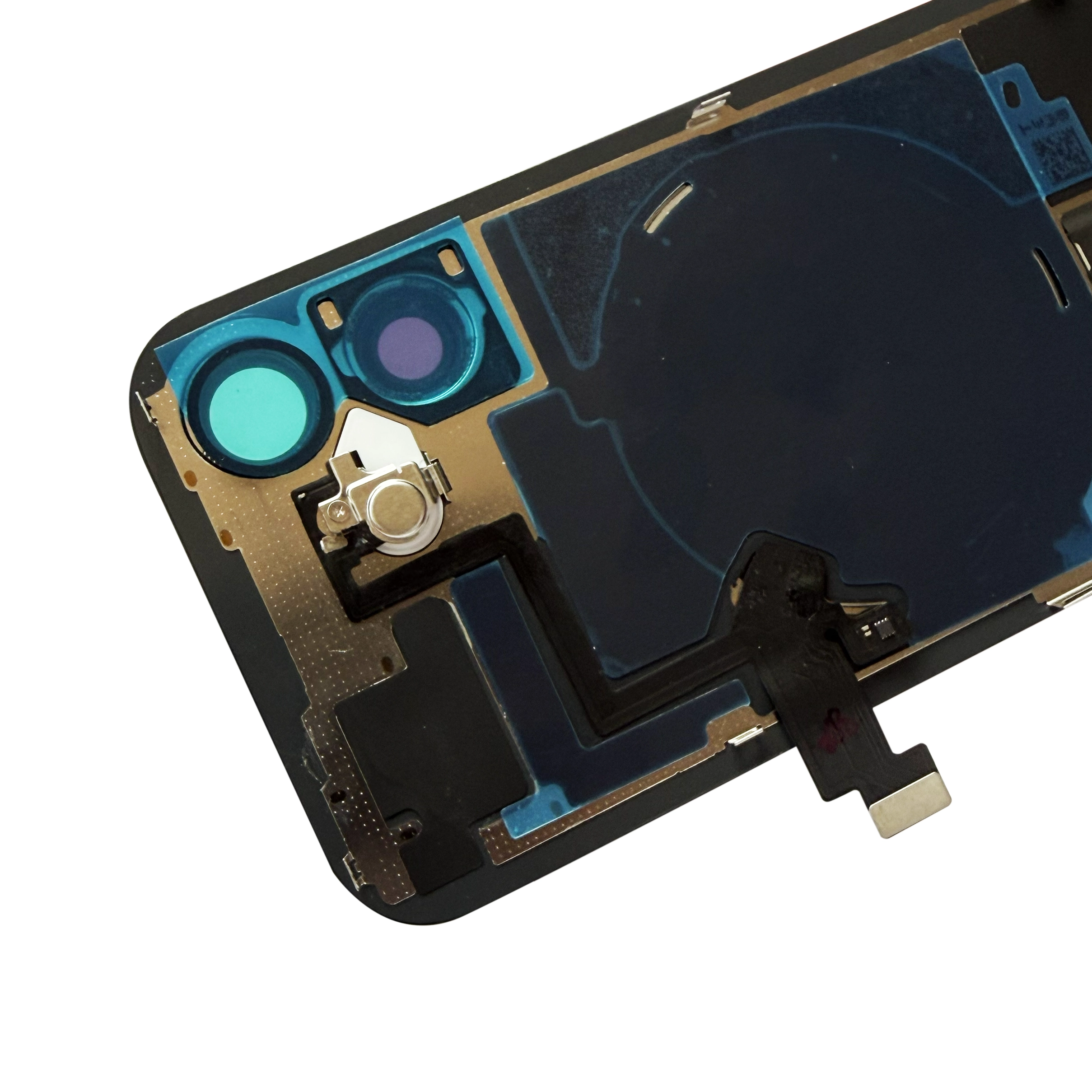 Capac baterie iPhone cu lentile magnet NFC incarcare wireless si suruburi [2]