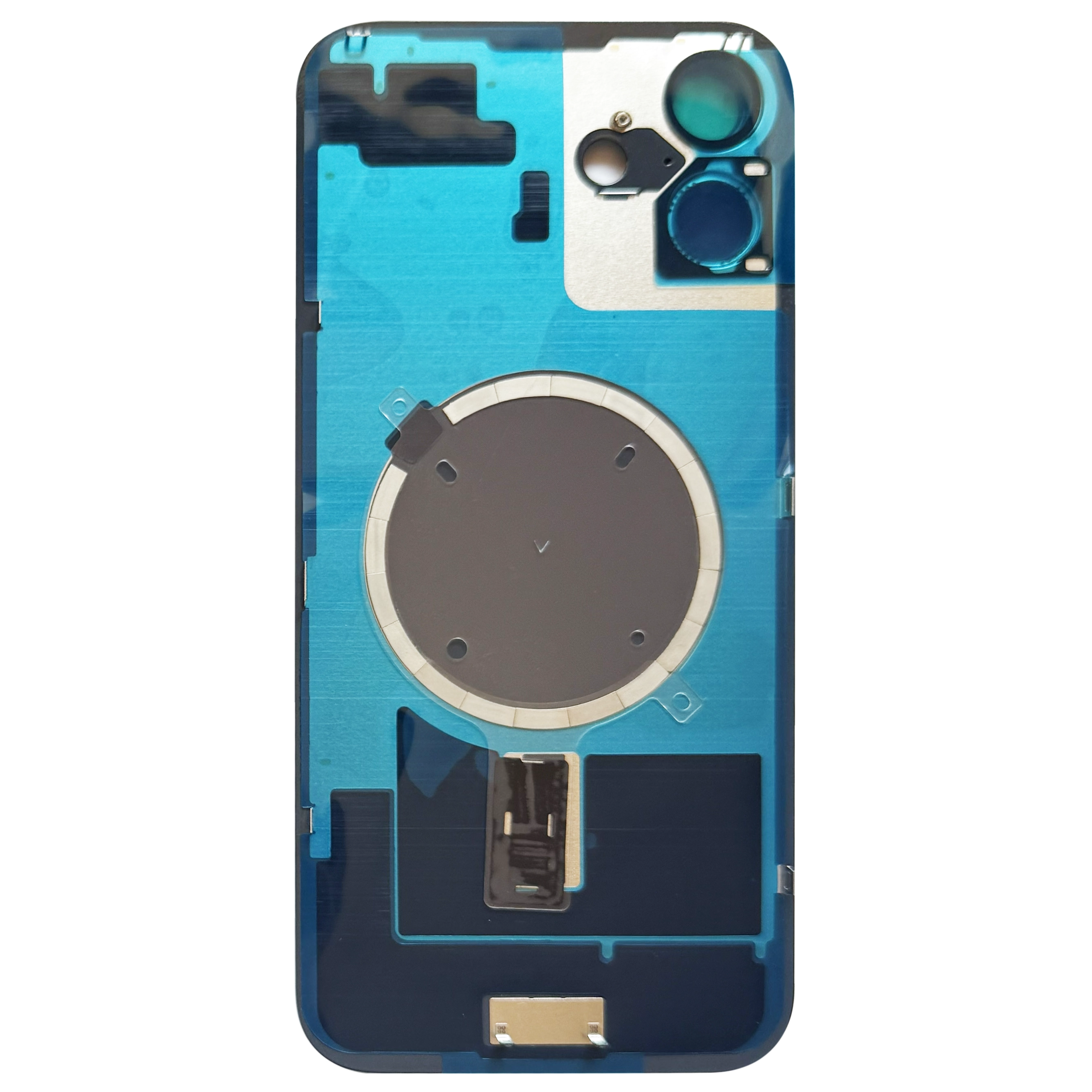 Spate telefon: Capac baterie Iphone 16 Plus cu Lentile si Magnet, Ultramarine [1]