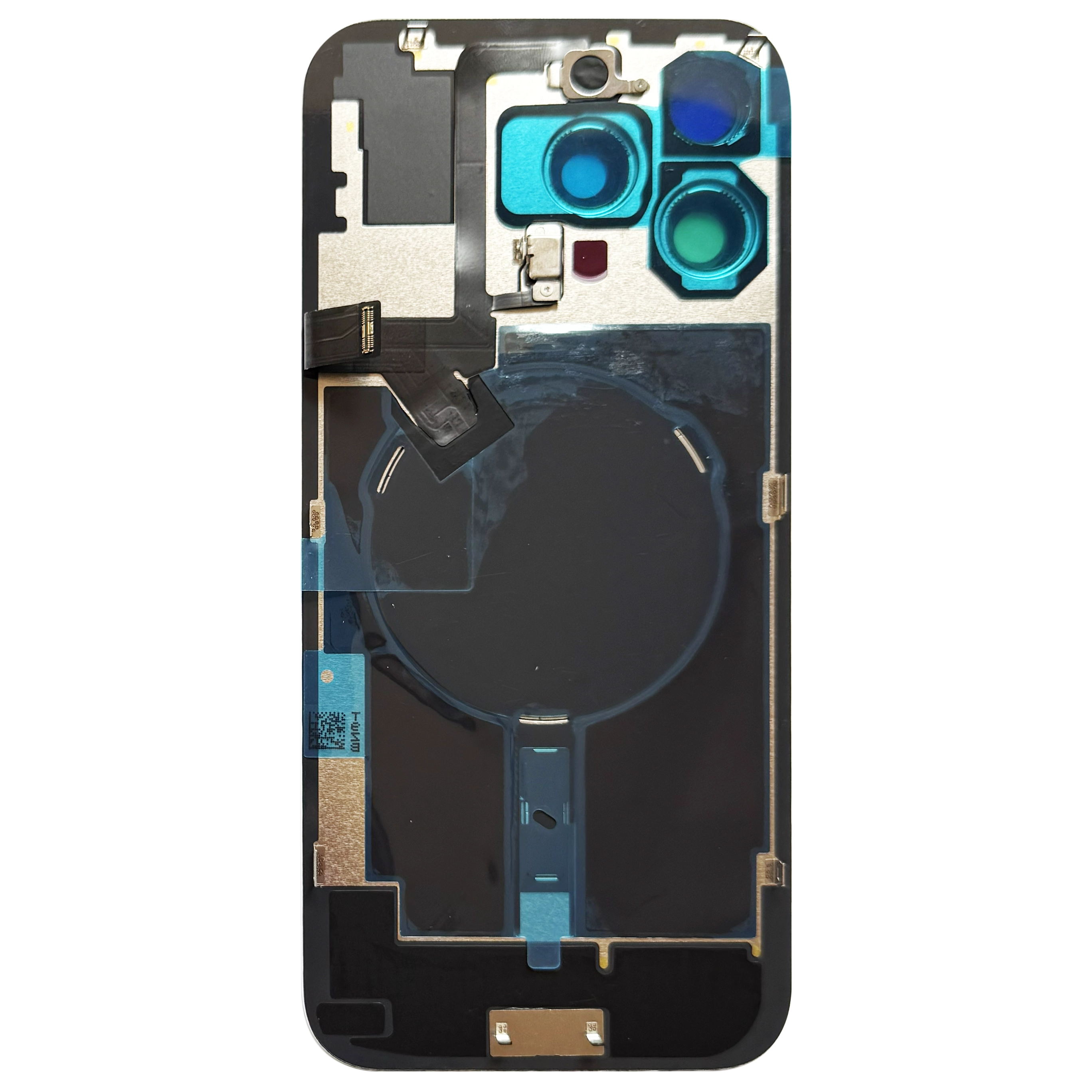 Capac baterie iPhone cu lentile magnet NFC incarcare wireless si suruburi [1]