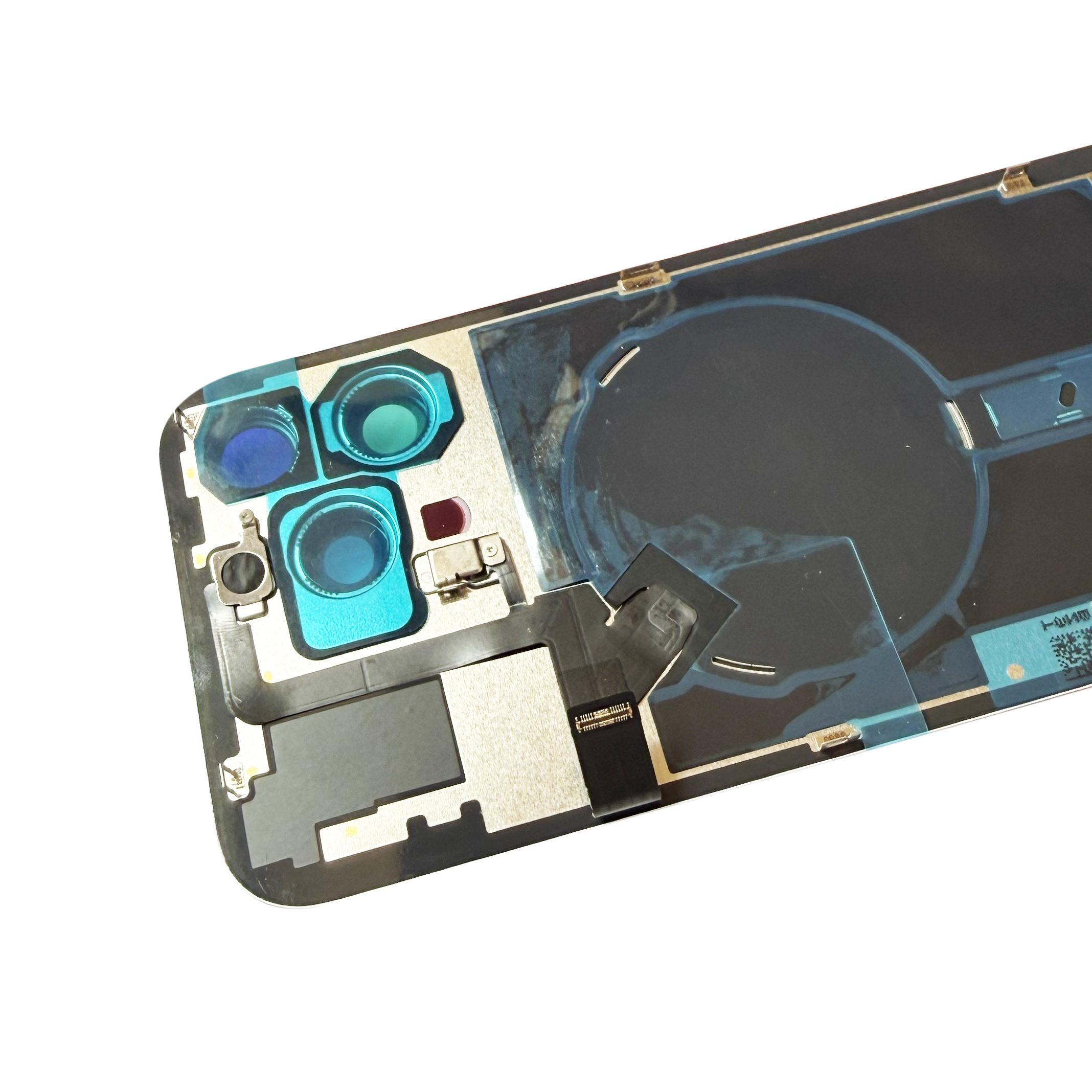 Capac baterie iPhone cu lentile magnet NFC incarcare wireless si suruburi [2]