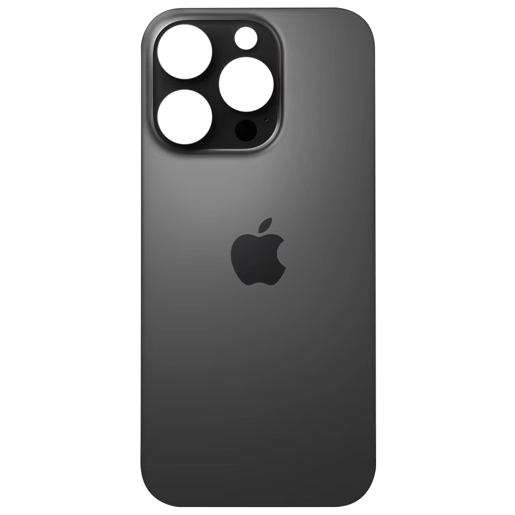 Spate telefon, capac baterie - Spate telefon: Capac baterie Iphone 16 Pro Max, Negru