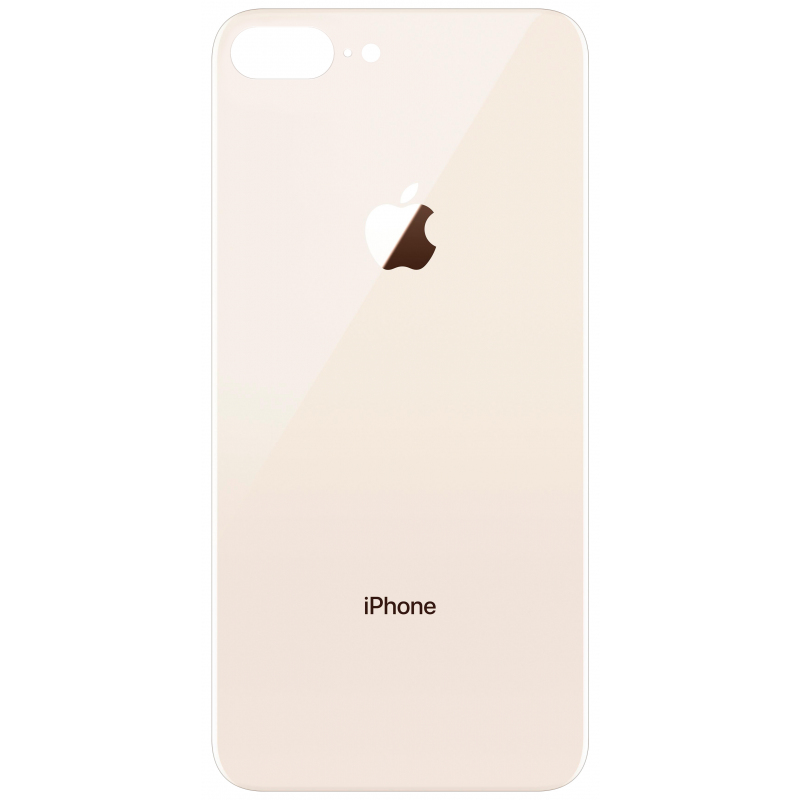 Spate telefon, capac baterie - Spate telefon: Capac baterie Iphone 8 Plus, Gold